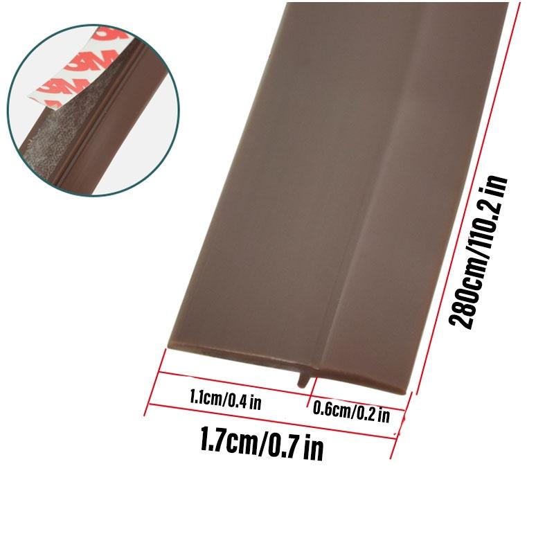 Door Wardrobe Cabinet Stripe Selfadhesive Seal Pvc Insectproof Moistureproof