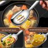 4 Pack Multifunctional Kitchen Utensils Kitchen Serving Spoon 304Stainless Steel Kitchen Cutlery for Kitchen Cooking