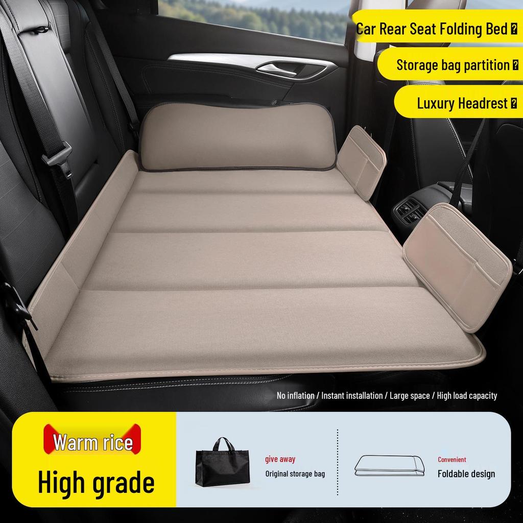 Faltbares SUV-Rücksitz-Reisebett - Tragbare Schlafmatte Matratze