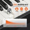 SucceBuy Weighted Digital Piano 88 Key Fully Weighted Keys Electric Piano Keyboard & Speakers 200 Tones & Rhythms for Beginner