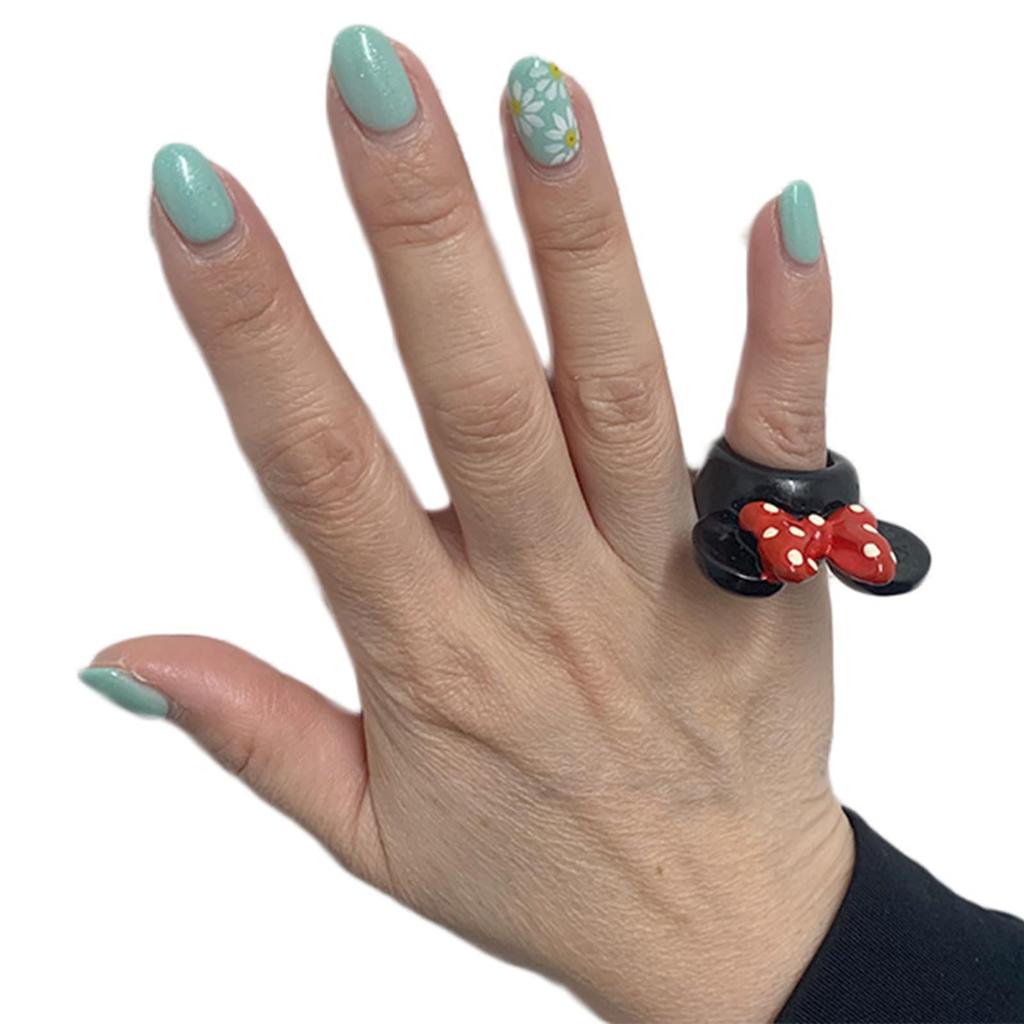 Schritte Minnie Maus Ring, Spielzeugring, Größe 10
