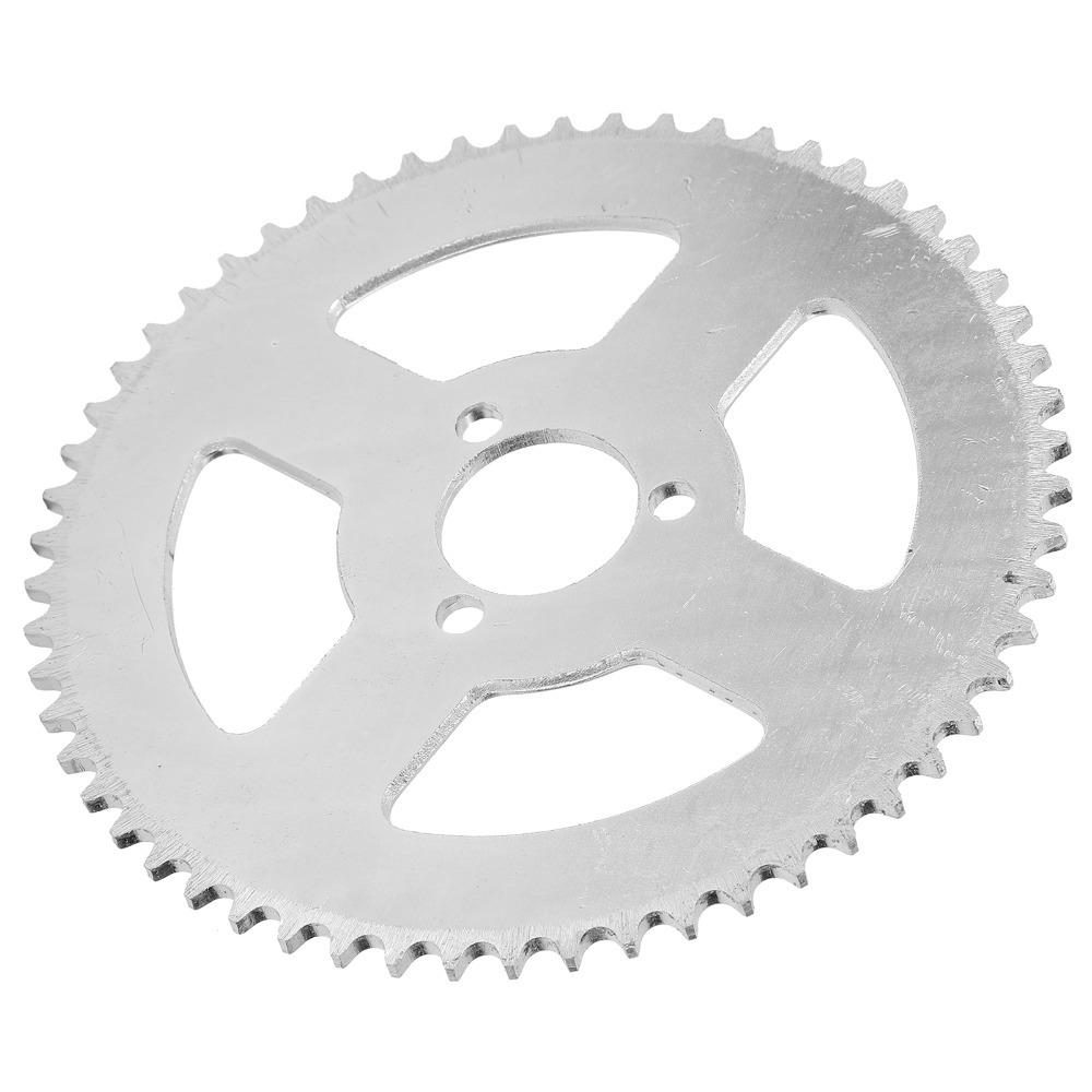 T8F 58T Chain Drive Gear Steel Replacement Sprocket Durable Rear Chain Sprocket  Kart