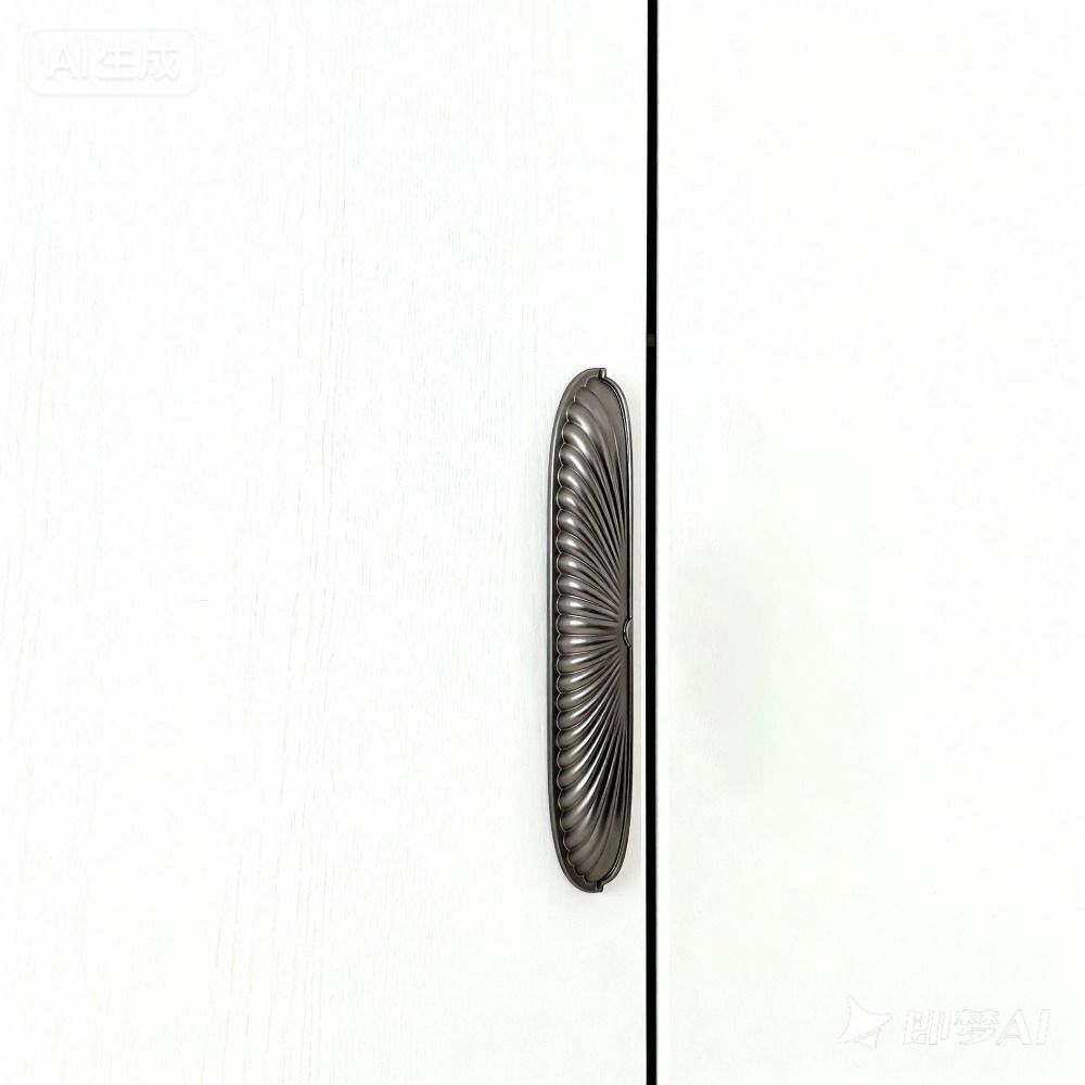 Maniglie per Porte a Forma di Conchiglia in Lega di Zinco Tiranti per Armadi Maniglie per Mobili in Stile Francese Armadietto