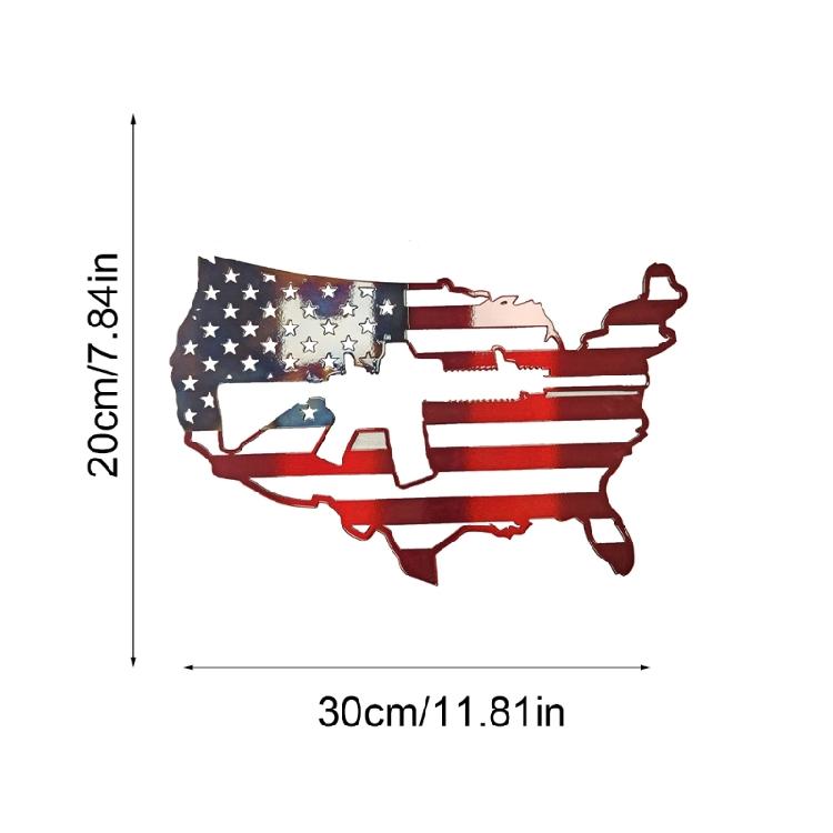 USA American Flags Metal Sign Wall Decorations Man US