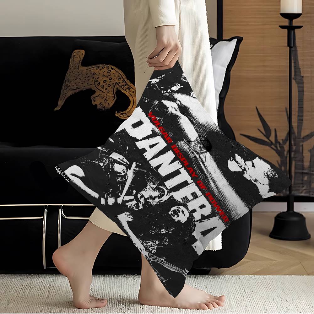 P-Pantera Rock Band Cushion Cover Polyester Sofa Cushions Decorative Throw Pillows Home Decoration Pillowcover