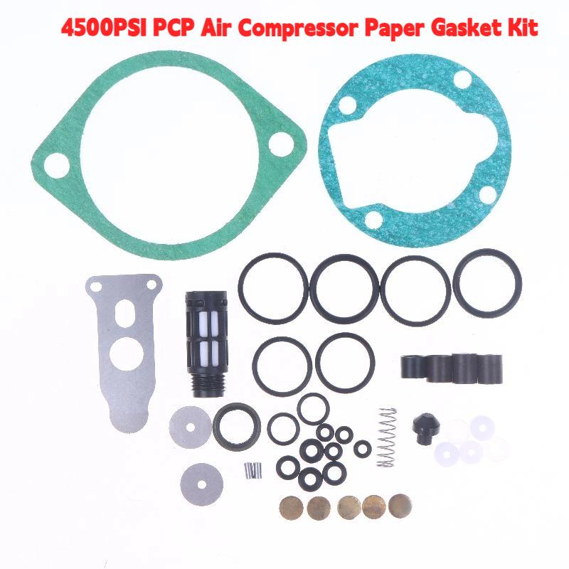1Set 30MPA 4500PSI PCP Air Compressor Paper Gasket O-ring Sealing Kit For Single Cylinder Compressor