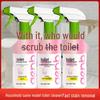 Mousse Detergente per WC: Rimozione Macchie, Inibizione Calcare, Antibatterica, Schiuma Deodorante per Incrostazioni di Urina.