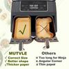 100Pcs Bread Loaf Pan Liners 9x5 Inch Non-Stick Parchment Paper Disposable Baking Paper Liners for Baking Bread Toast Cakes