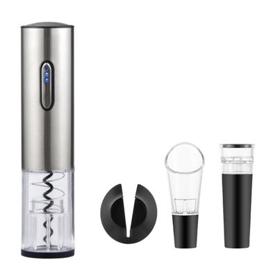 Rechargeable Wine Opener Wine Opener Set With Foil Cutter Vacuum Stopper And Wine Pourer