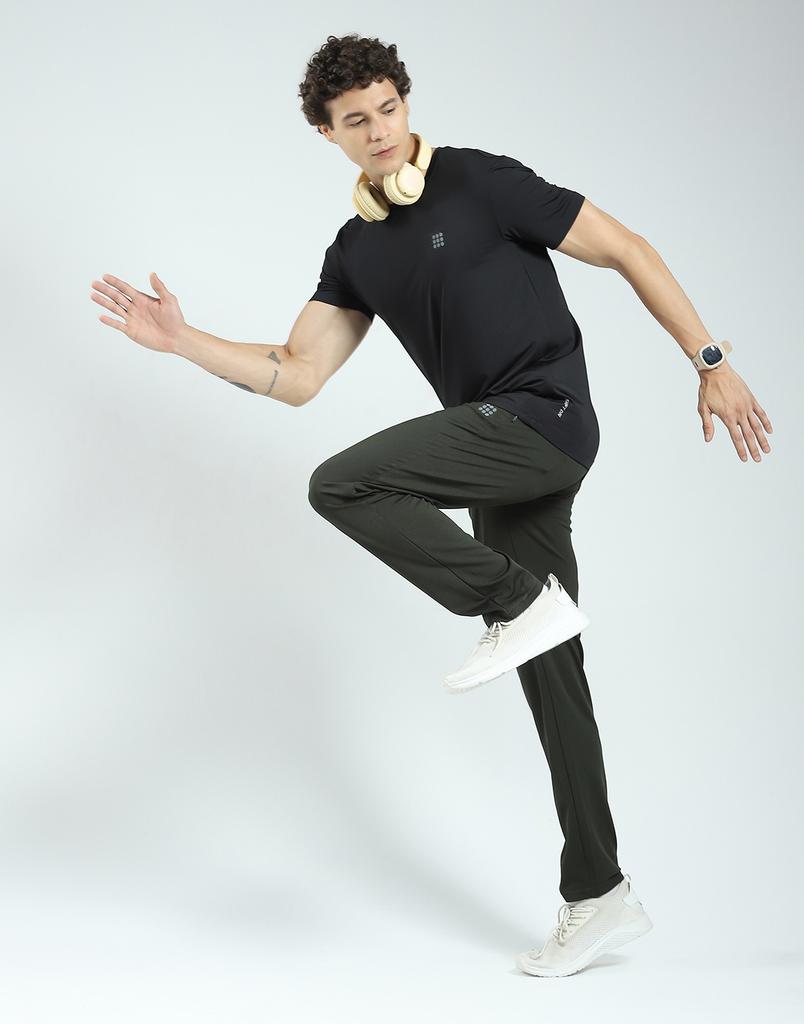 Rock It from House of Monte Carlo Men's Regular Fit Solid Track Pants