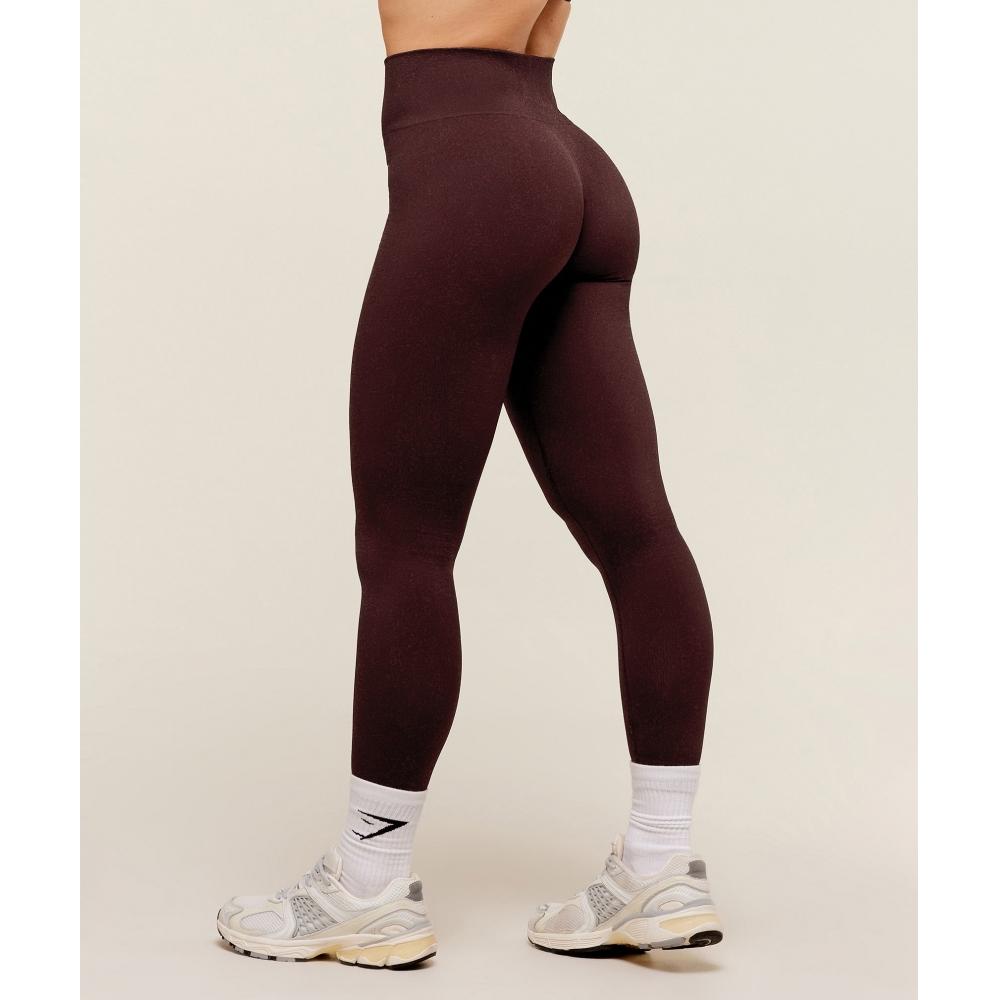 Gymshark Adapt Fleck X Whitney Seamless Leggings Cherry Purple Rich Maroon B2a1b Pcgn