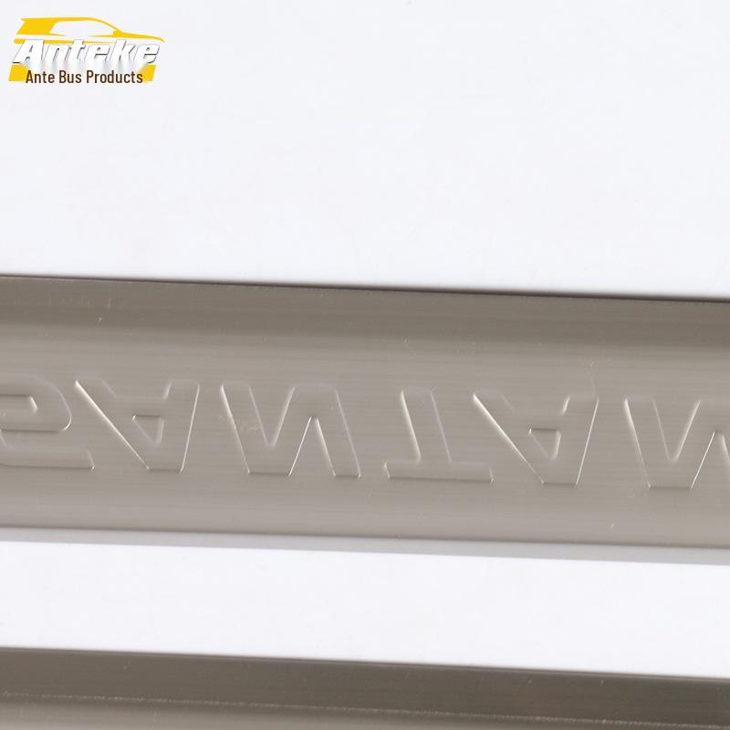 13 Santana Einstiegsleisten und Stoßfänger Kofferraum Willkommenspedalstreifen Mod