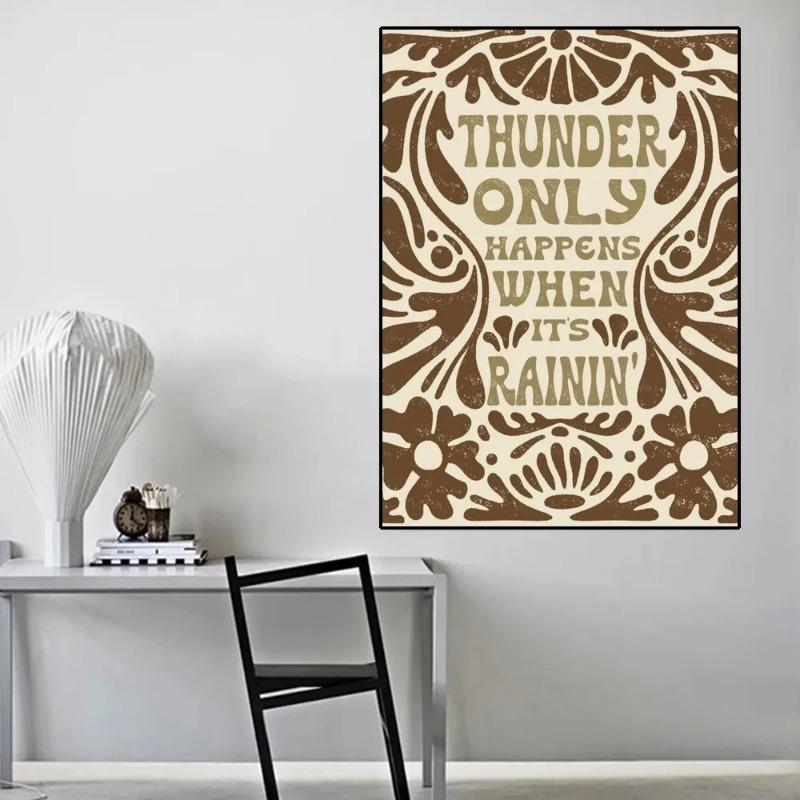 Fleetwood Mac Vintage Poster - Anpassbarer HD-Leinwanddruck Wandkunst für Musikliebhaber 21cm×30cm NoFrame