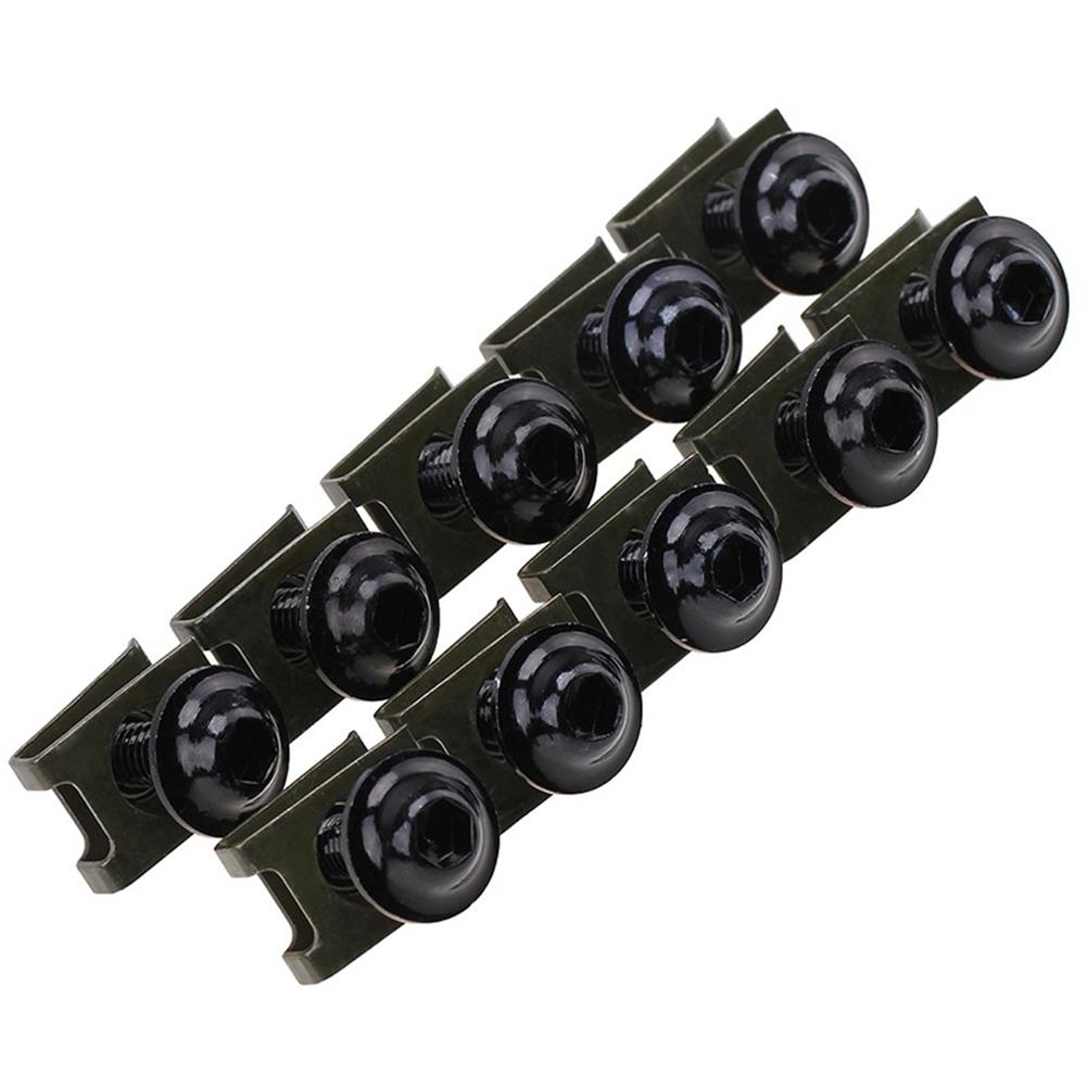 10 Stück 6mm Universelle Motorrad Verkleidung Karosserie Schrauben Roller Muttern M6 Turm Geschwindigkeit Befestigungsclips Schraube