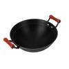 Hakka Fragrance Traditional Double-Handle Cast Iron Wok