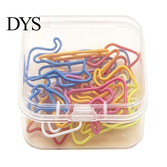 Decorative Animal Shaped Clips 20PCS Cute Paper Clips, Bone/Duck/Dog/Cat Shape, School Supplies for Notes Metal Fasteners Office And Colorful