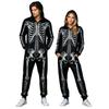 Costum salopetă cu glugă Halloween unisex pentru adulți, bărbați, femei