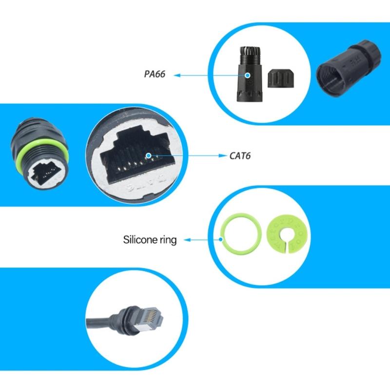 Networking Adapter Cable For Gen3 Mini Satellite To RJ45 Conversion Efficient and Waterproof
