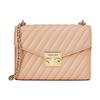 New Rose Leather Shoulder Bag Medium Women's Pink 35T0GXOL2U-BUFF