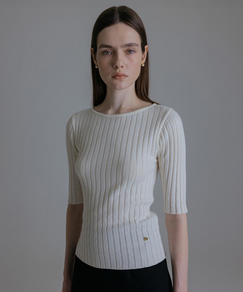 TOWAV Ruth Rib Boat Knit