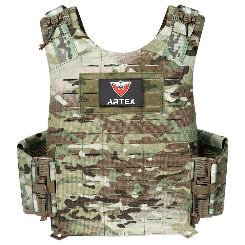 ZTZ Outdoor Vest Camouflage Multi-function Quick Dismantling Military Uniform Combat