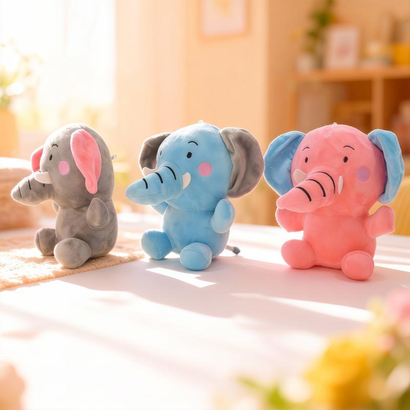 Plush Toy, 7-inch Baby Elephant, Ultra-soft Claw Machine Doll, Plush Gift Item