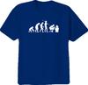 Evolutie Van Unisex Grappig T-shirt