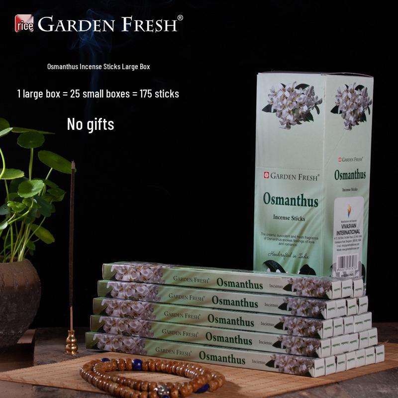 GR Indian Handmade Aromatherapy Incense - 43 Authentic Scents for Home Use