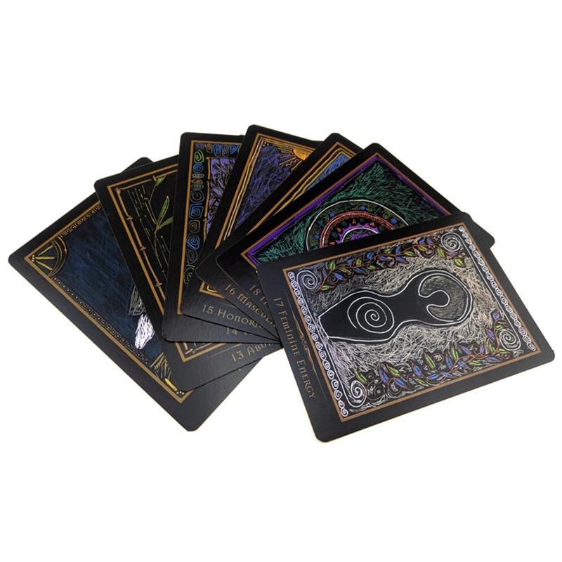 Super Shamanic Healing Oracle Cards 44 karet Balíček Tarot Anglická verze Věštění desková hra