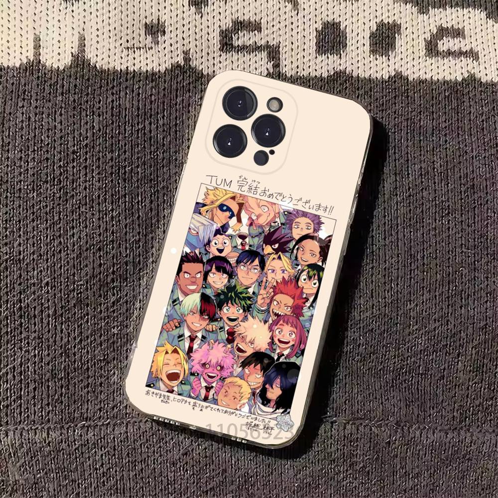 Deku Bakugou Shouto Hero A-Academia Phone Case for iPhone 11Pro 13 12 11 Pro Max 16e 17 Air 16 15 14 Plus 11ProMax