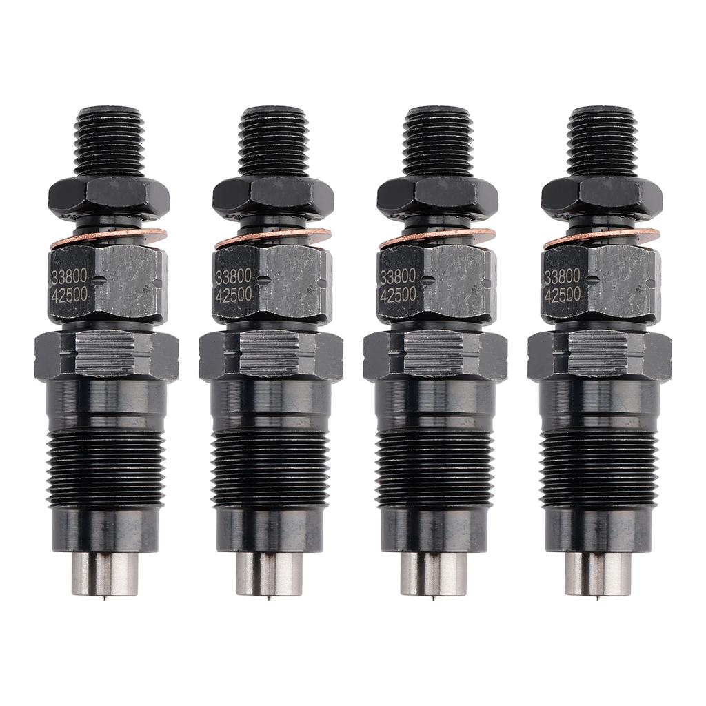 4PCS Fuel Injector 33800-42500 Fit Hyundai D4BH D4BF Pickup H100 Minivan H1