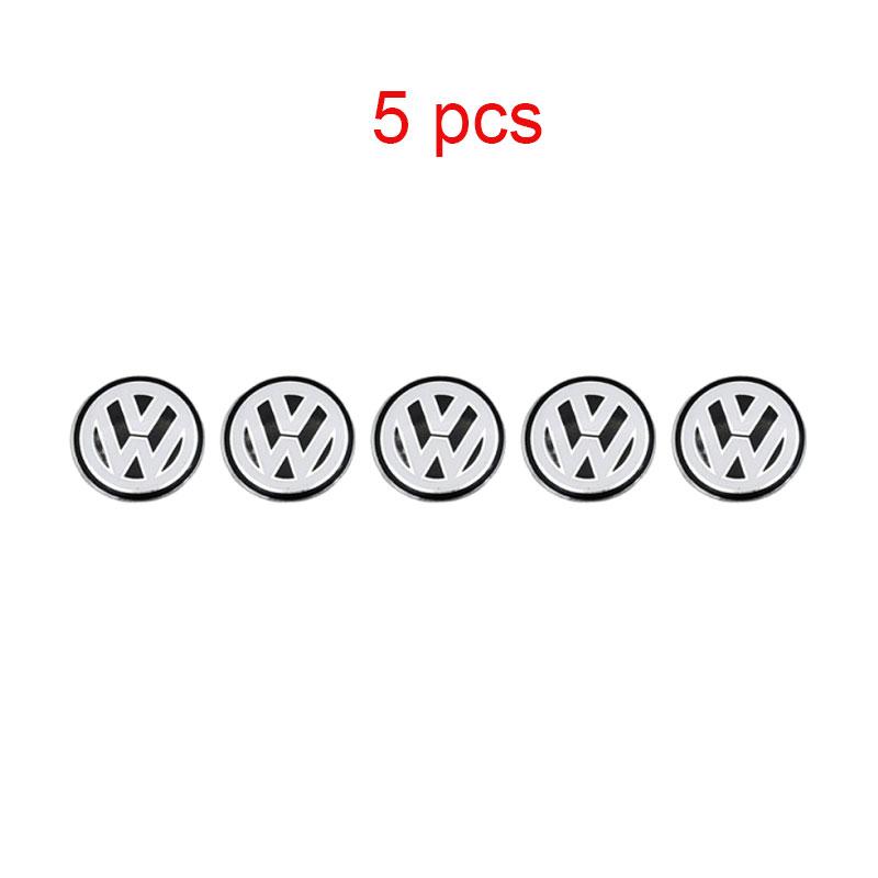 2026 New For VOLKSWAGEN VW 14mm Car Key Logo Sticker Remote Fob Key Emblem For Volkswagen VW Golf GTI Passat Tiguan Arteon Touar