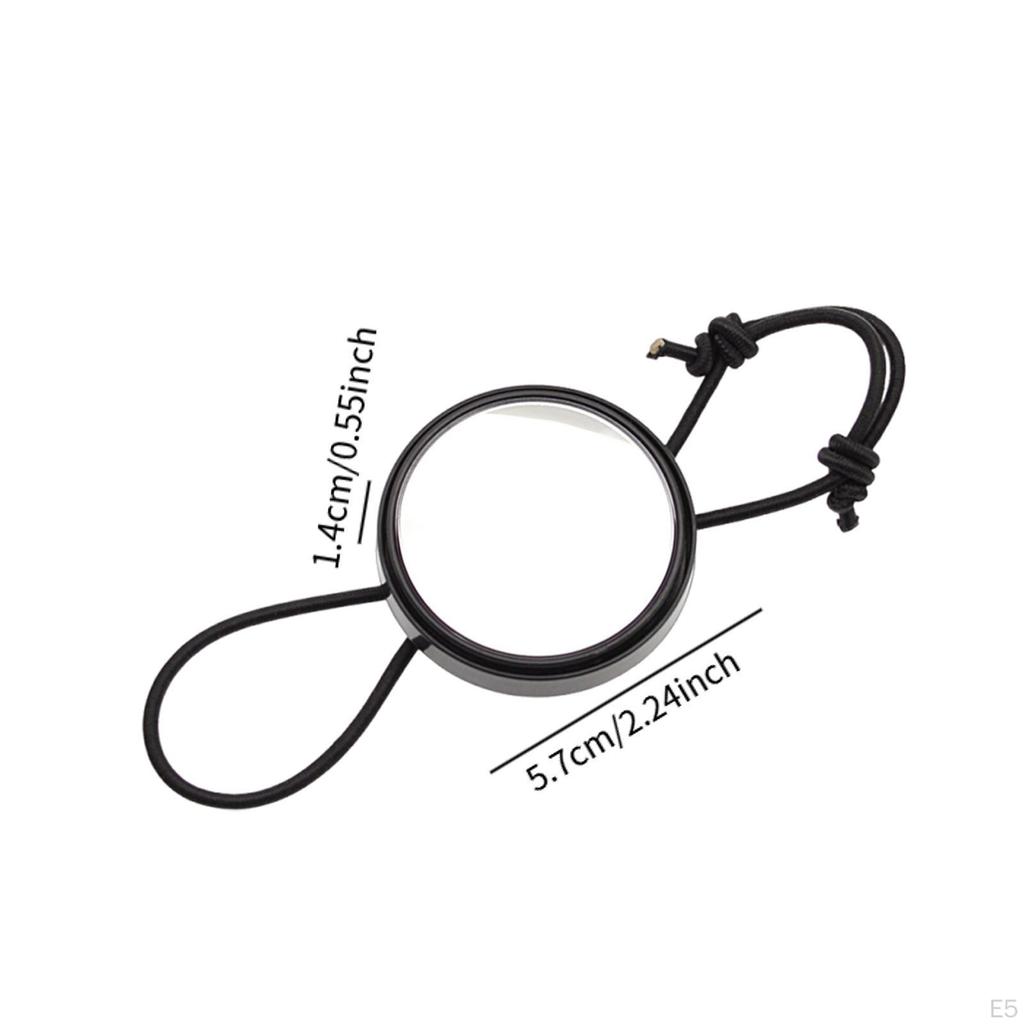Diving Mirror Lightweight Professional Equipment Mirroring for Cave Underwater Small