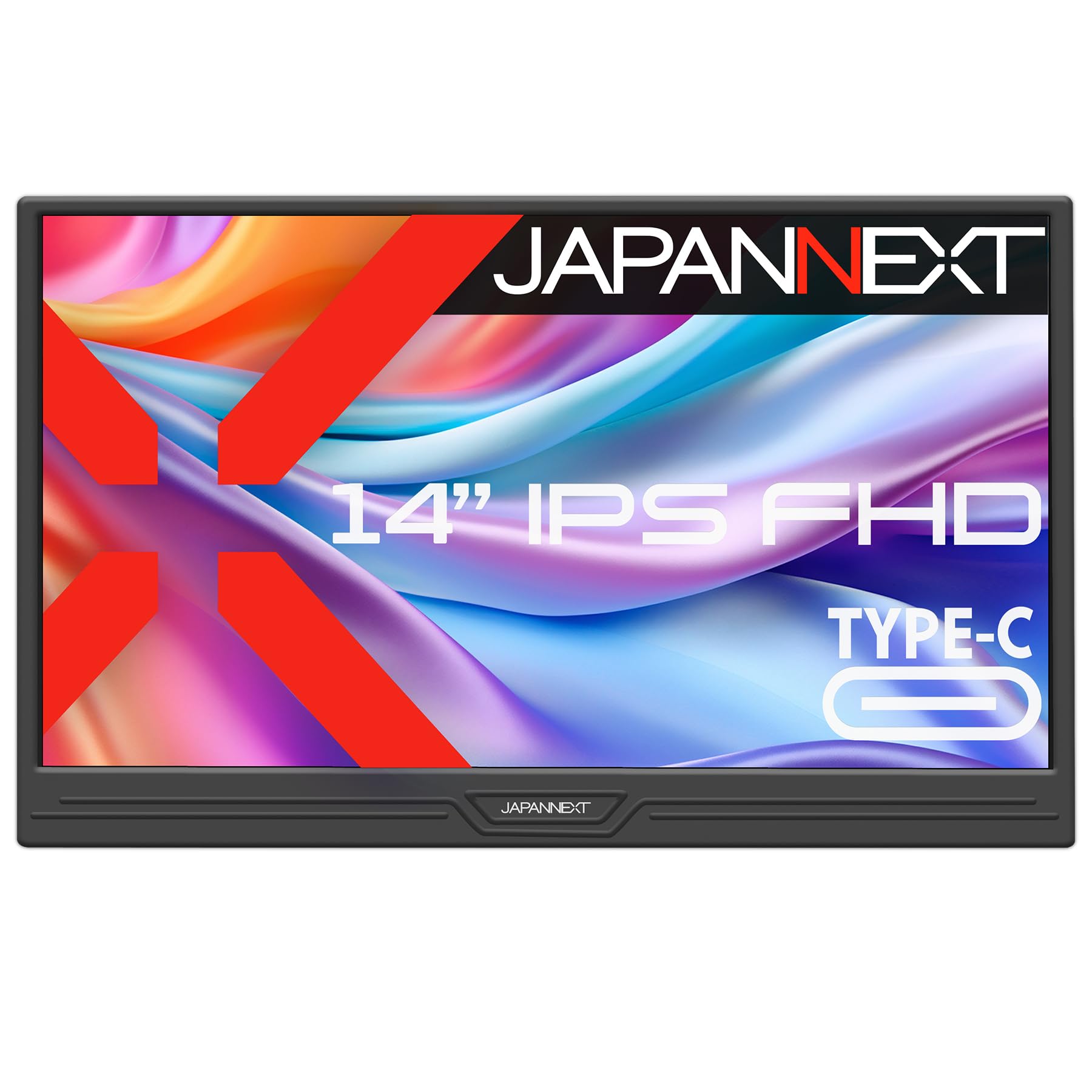 

site JAPANNEXT IPS panel full HD resolution mobile monitor miniHDMI USB HDR with smart case [EC only] 14-inch (1920x1080) JN-MD-IPS14F Type-C [2-year
