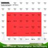 Red and White Adjustable Signal Flags & Field Markers