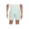 Nike Court Dri-FIT Slam Logo Print Mid-Rise Fitted Drawstring Comfortable Sports Shorts Men Shorts Emerald-Ice DX5532-346
