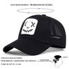 Cappellini da Baseball Ricamati Faccina Sorridente per Uomo Donna Cotone Regolabile Snapback Cappelli Hip Hop Rete Cappello Estivo Cappello da Sole per Esterno Cappelli da Papà