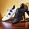 Mens Carbon Fiber Road Cycling Shoes With Stiff Sole SPD-Compatible Lightweight Performance Bike Bikes