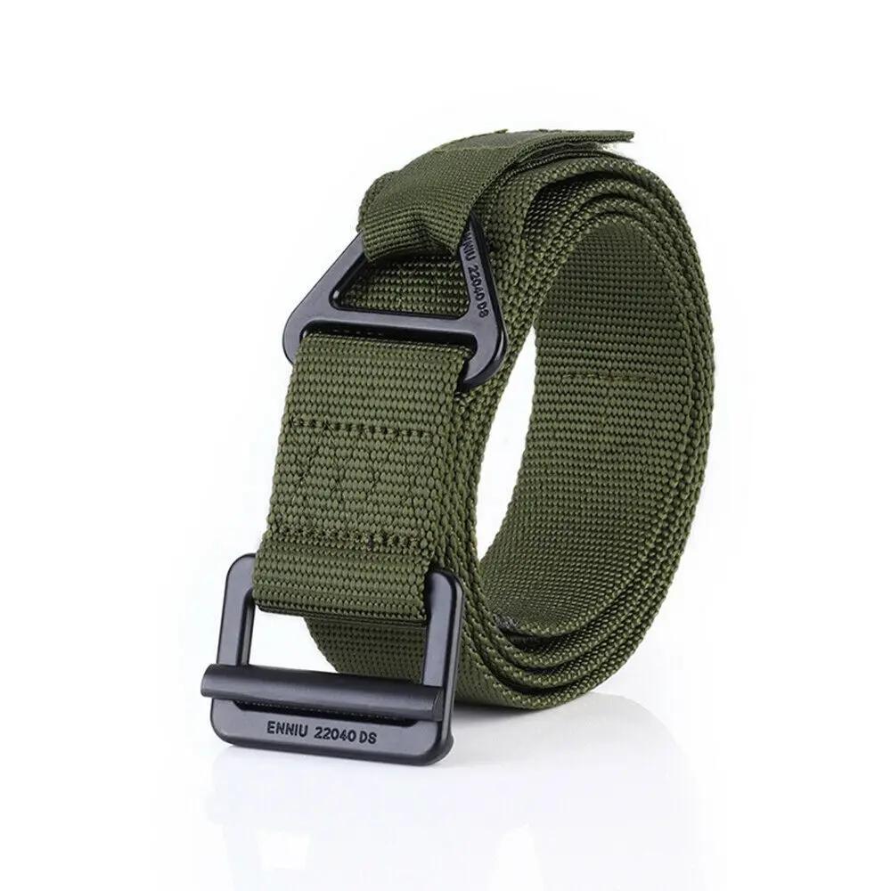 1ks Outdoorový taktický opasek CQB Černý orel Opasek s odklápěcí deskou Záchranný opasek Sportovní lezení Tréninkový opasek Pro muže a ženy Nylonový opasek