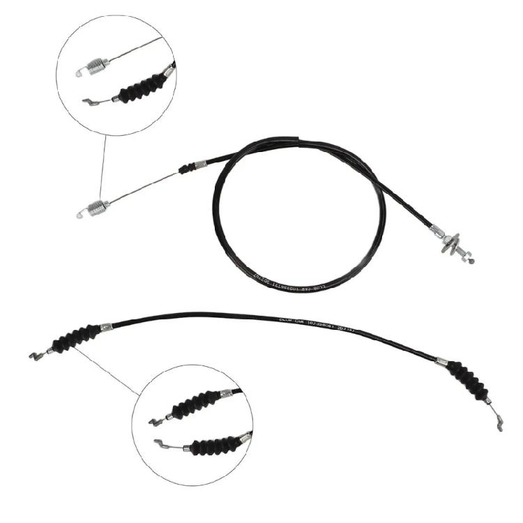 2PCS Golf Cart Accelerators Cable Assembly Metal Throttles Control Replacement for Club Car 2004+ Models