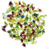 100pcs/Lots Roses Ribbon Flowers Crafts Wedding Party Decor Sewing Embellishments –Multicolor
