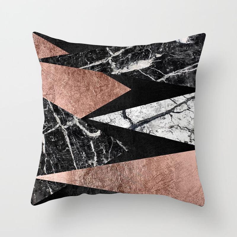 New Modern Minimalist Geometric Printed Pillowcase Home Sofa Cushion Pillowcase