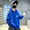 Best-selling retro turtle-shaped animal print children's hooded sweatshirt. Teenage youth fall/winter sport pullover top.