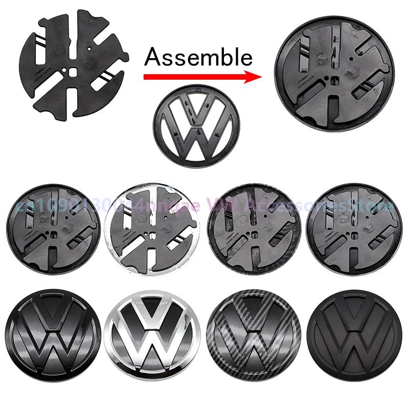 Hub Caps For VW Volkswagen Jetta MK5 Golf 1PCS ABS Car Front Logo Front Grille Badge Trunk Badge Suitable For Volkswagen Polo 20 ED1