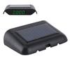 Car Digital Clock Auto Truck Solar Powered Time Date Temperature LCD Display Wiring FreeGreen Light
