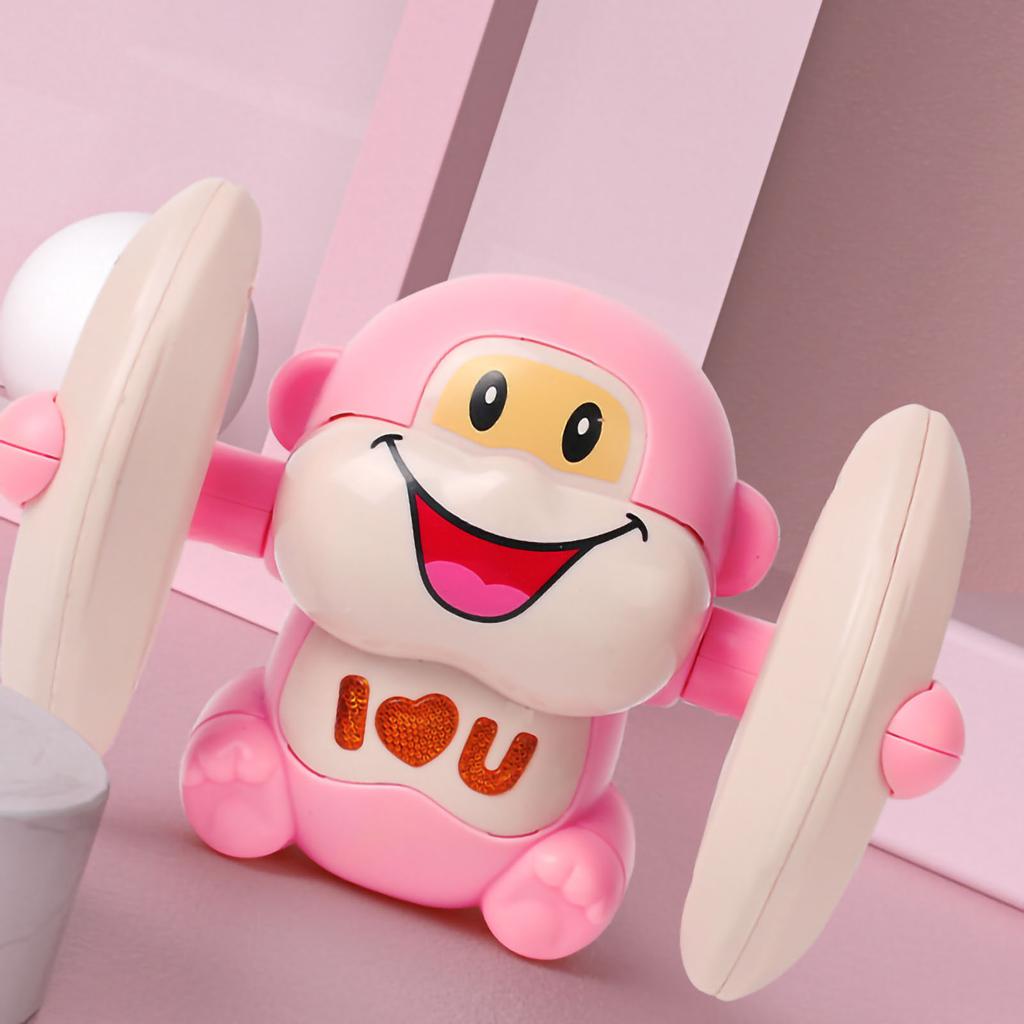 Electronic Induction Toys Cute Shape Colorful Rotatable Durable Electric Toys for Children Type2 Toy