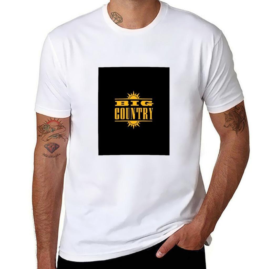 Best Logo Rock Band Big Country Best Selling Gajiumr Tshirt Work Style Casual Tshirt