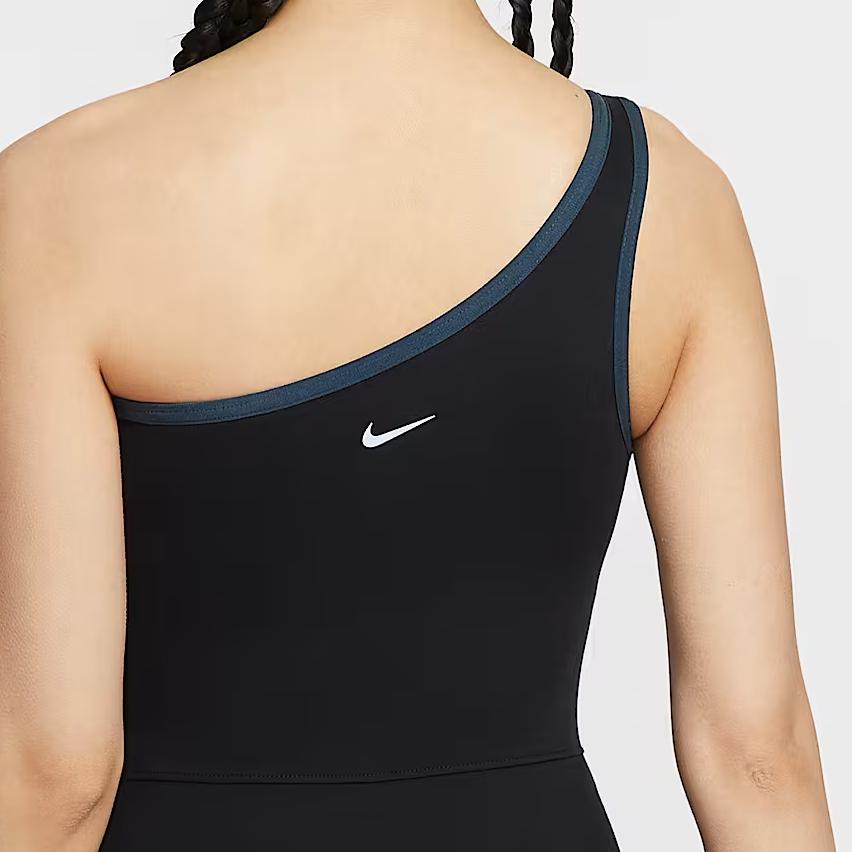 Nike Abito Senza Maniche Dri-Fit Comodo Moda Semplice Versatile Abiti Donna Nero HJ2277-010
