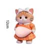 2026 3D Cartoon Cat Shiba Inu Squishy Belly Car Bumper Anti Collision Stickers Kawaii Decor For Refrigerator Decompression toys