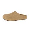 Fashion 2025 Women's Slippers Closed Toe Round Toe Suede Clogs Sandals Autumn New Retro Solid Color Flat Bottom Women's Slingback Shoes